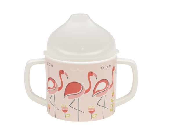 Taza Sippy Cup - Flamingo