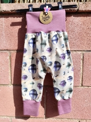 Pantalón evolutivo bebé - punto camiseta - estilo harem - Globos
